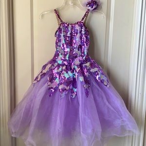 Revolution Dance Tutu Costume Lavender LC recital